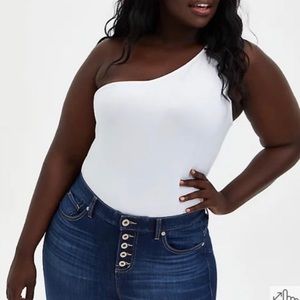 One Shoulder Foxy Top